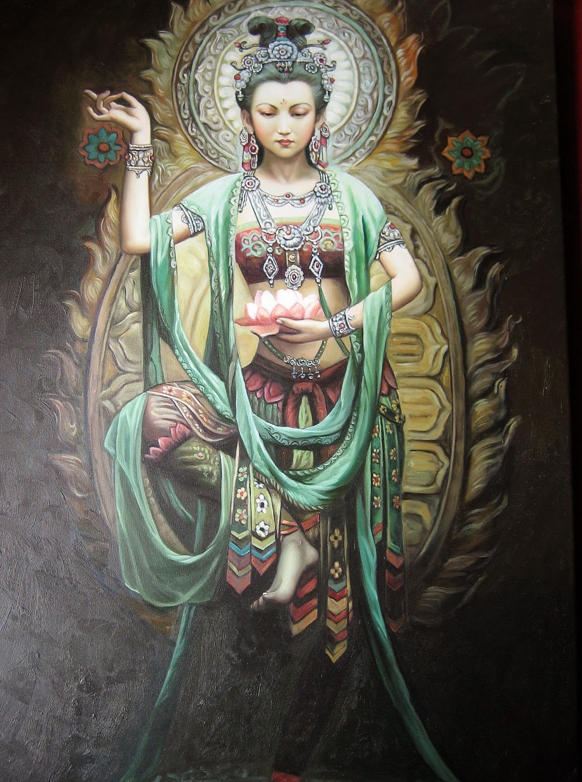 Synthesis of the Divine Feminine by Lady Quan Yin and Mother Mary abzu2